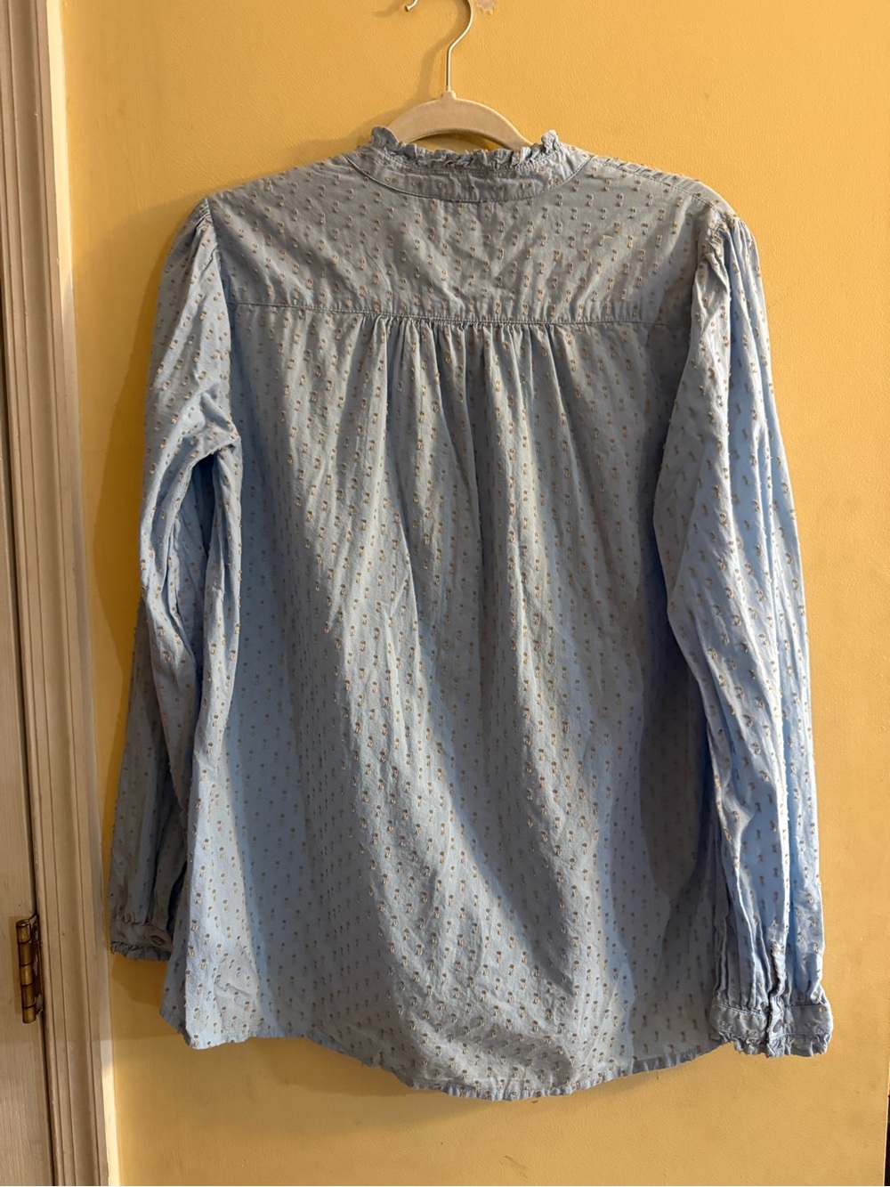 Sundance Phillips Blouse Button Down Pin Tuck Blouse, medium - Picture 3 of 7